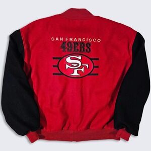 San Francisco 49ers Vintage 90s DeLong Varsity Jacket